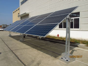 Corrosion Resistant Solar Panel Mounting Structure Single Axis System