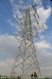 De Transmissietoren van het hete Onderdompelings Gegalvaniseerde Staal voor de Lijn van de Elektriciteitstransmissie